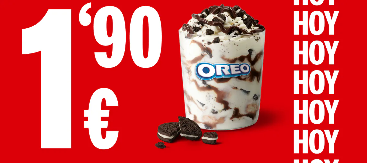 McFlurry a elegir por 1,90€