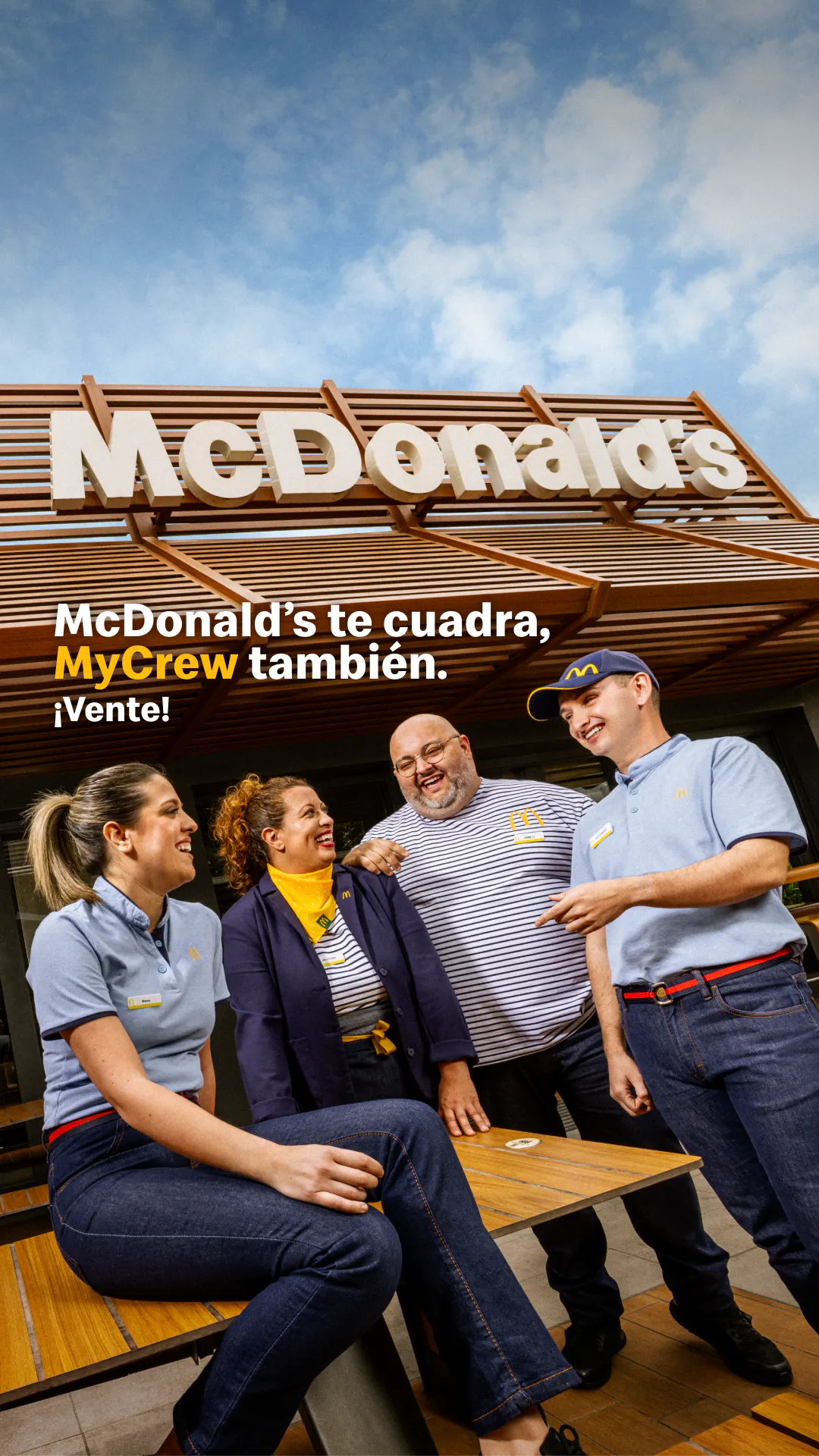 Story 2: McDonald’s te cuadra, MyCrew también