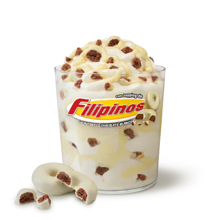 Hamburguesa McFlurry® Filipinos Blanco