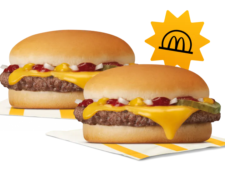 2 cheeseburgers