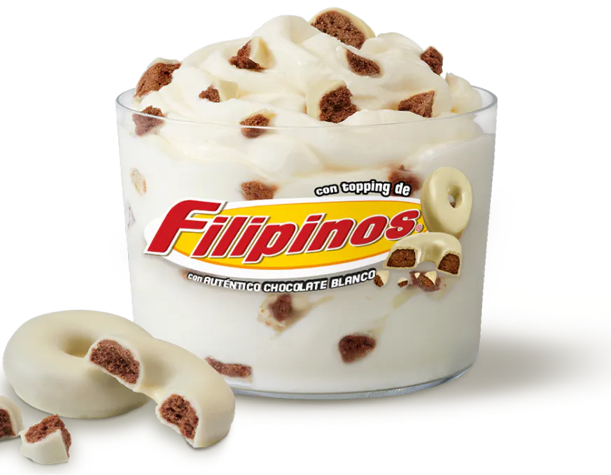 Mini McFlurry® Filipinos Blanco