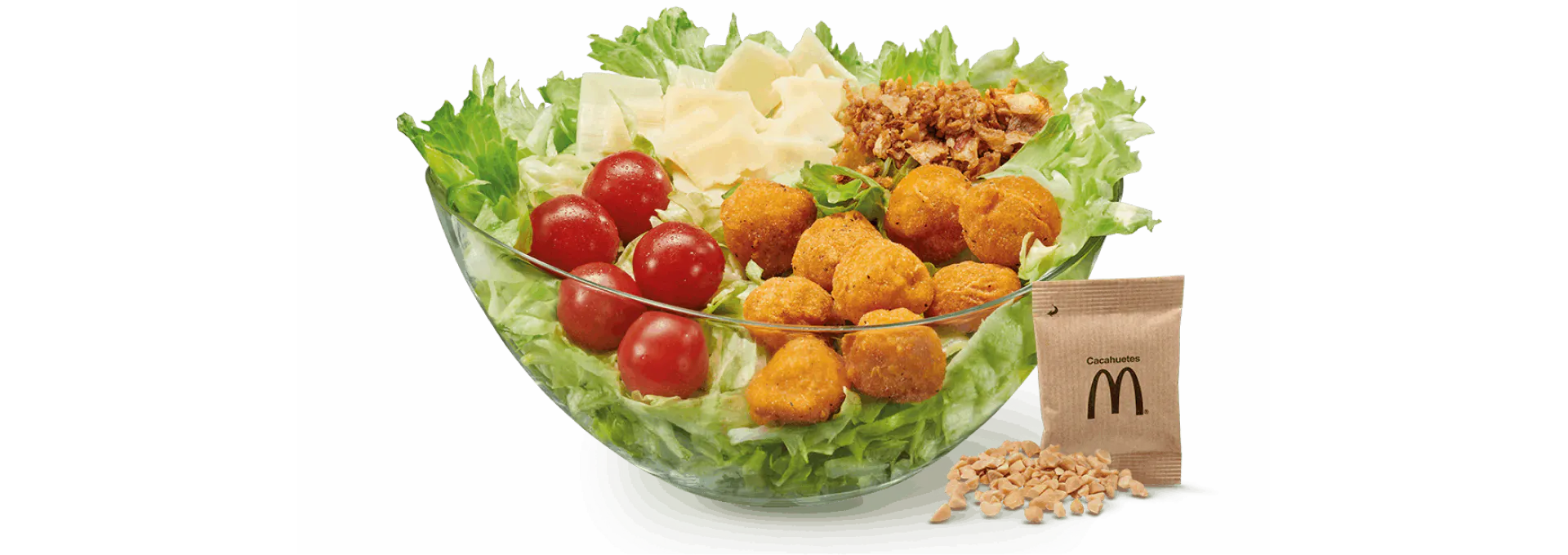 Nueva ensalada Honey Mustard-Desk