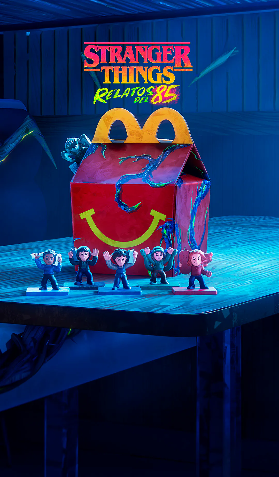 Story 4: ¡Salva McDonald’s® con tus personajes favoritos de
Stranger Things: Relatos del 85!