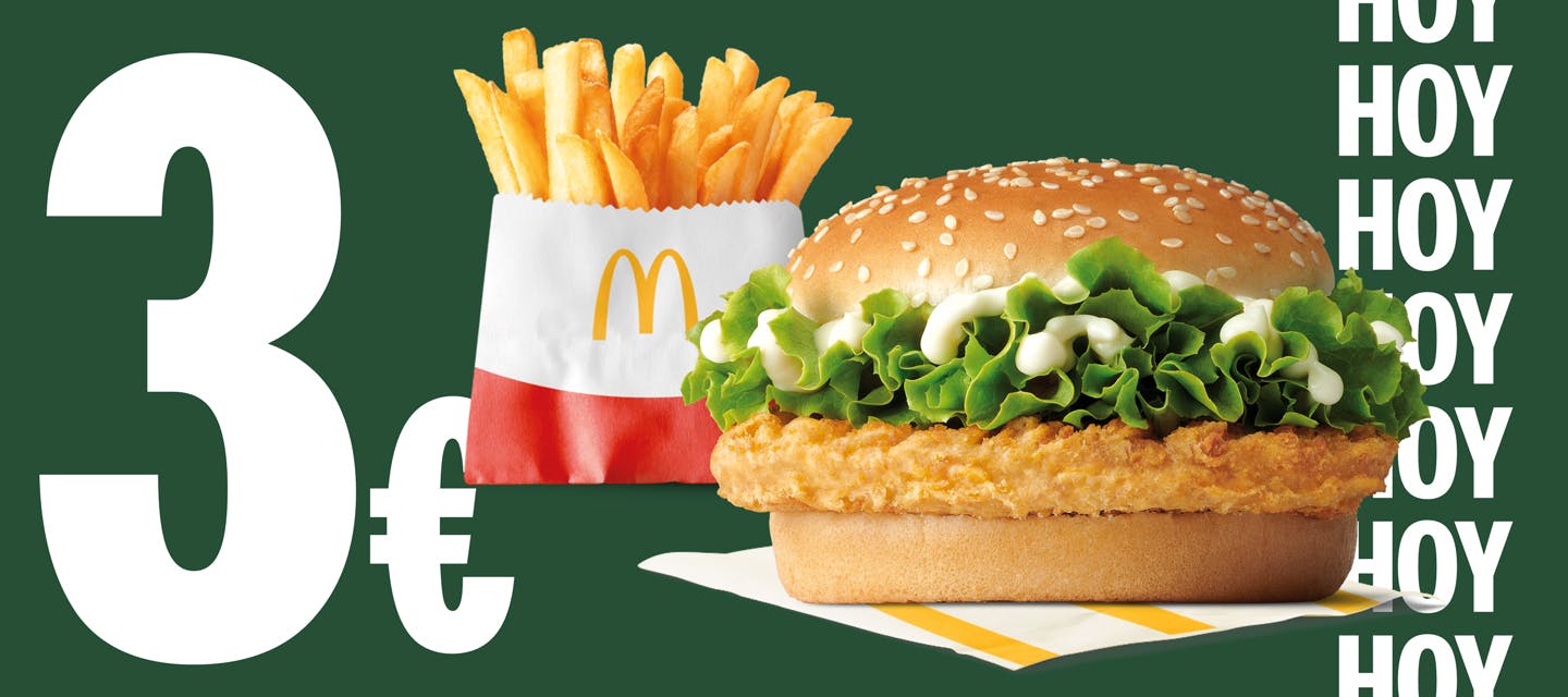 McPollo® + Patatas Pequeñas por 3€