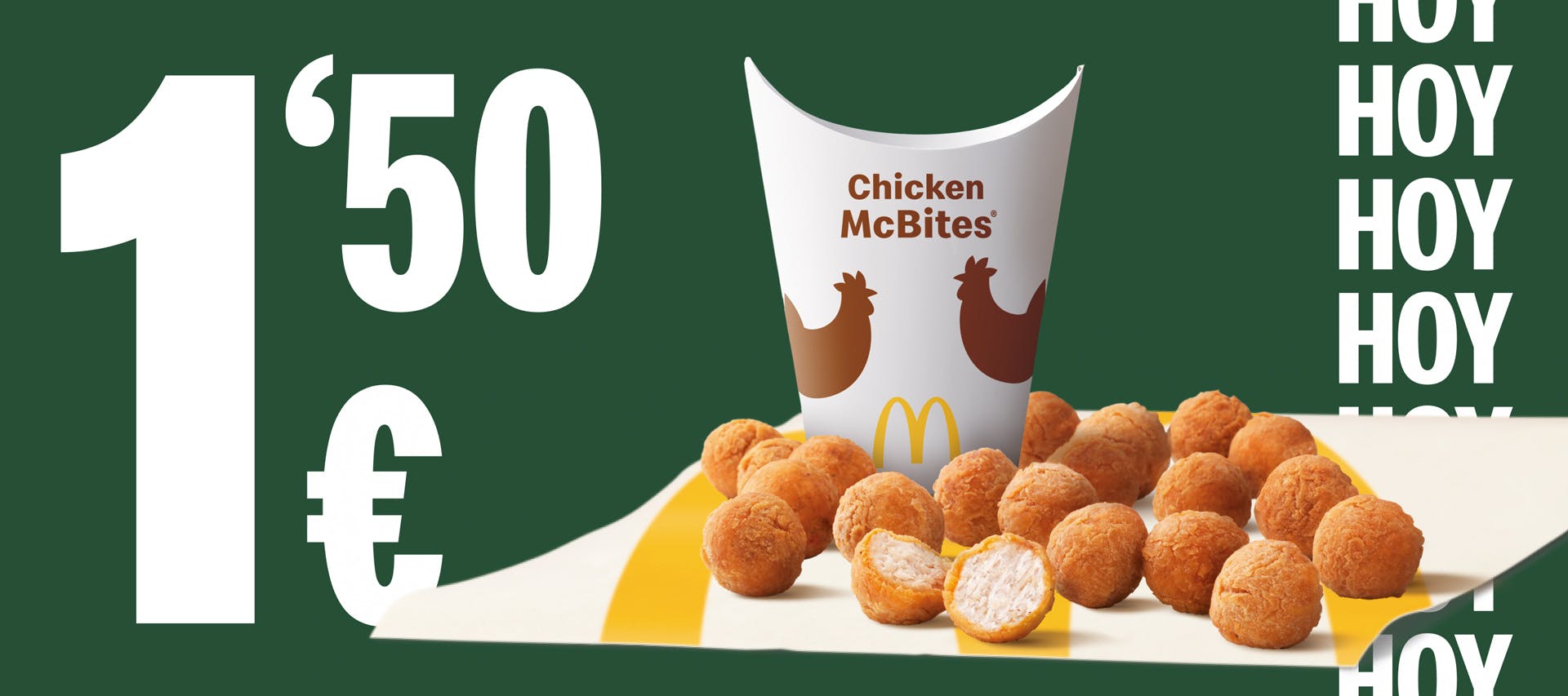 20 Chicken McBites®️ por 1,50€