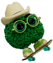 McDonalds Fry Friend green plushie
