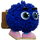 McDonalds Fry Friend blue plushie